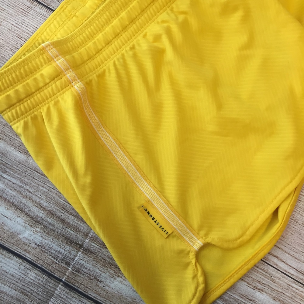 🔥SOLD🔥NIKE • Livestrong Yellow Running Short - Picture 5 of 5